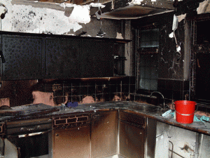 Fire Damage Fire damaged property in Oxford